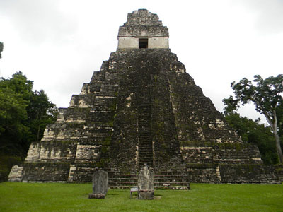 Temple of an ancient Mayan civilization