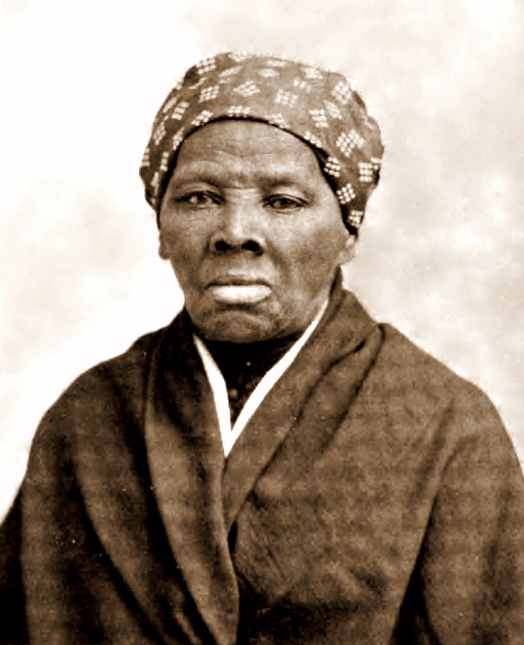 a photograph of Harriet Tubman