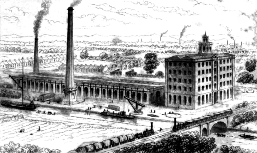 factory industrial revolution drawing - Clip Art Library